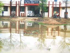 rainy day in kaushambi