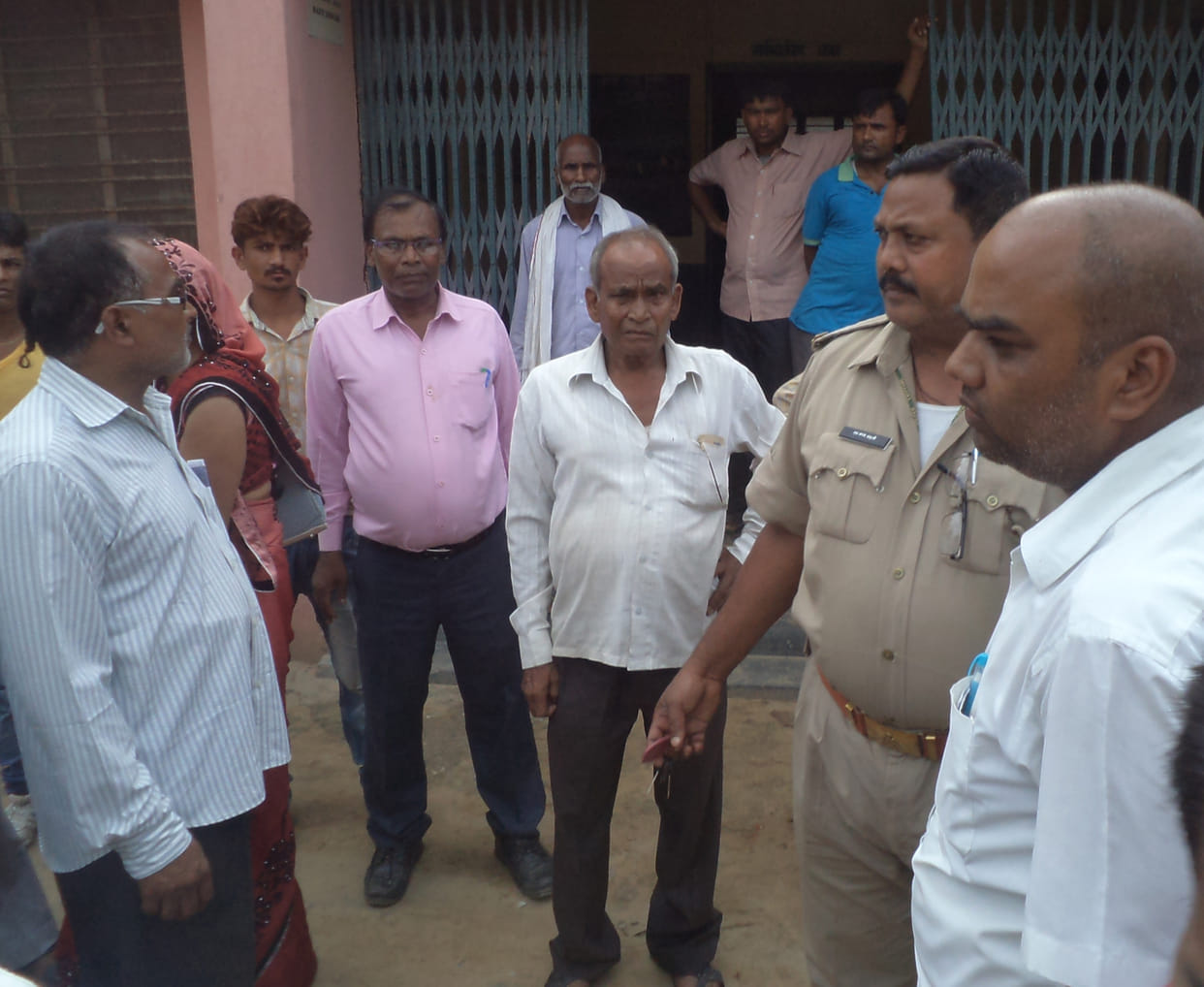 rampage between doctor and anm