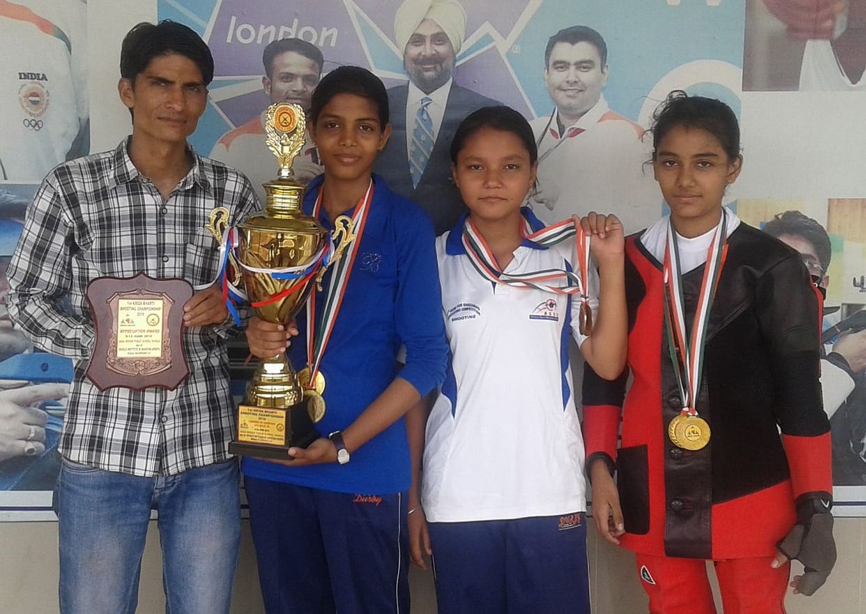 Participated in the shooting competition.
