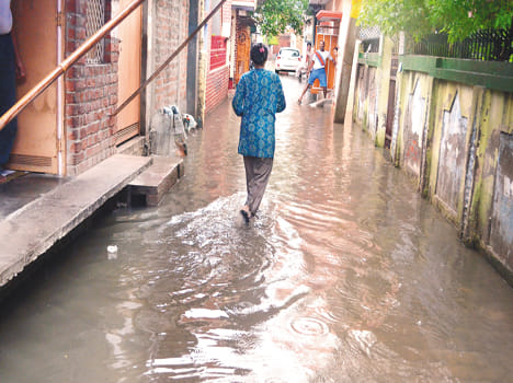 lakhs of rupees spend, civic aminities are failed