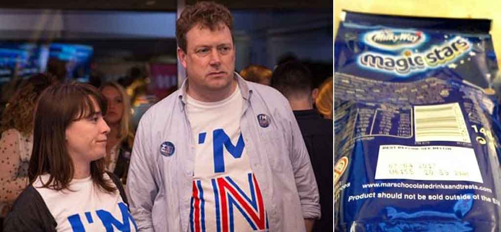  A chocolate leads Brits panic as it 'can't be sold outside the EU'