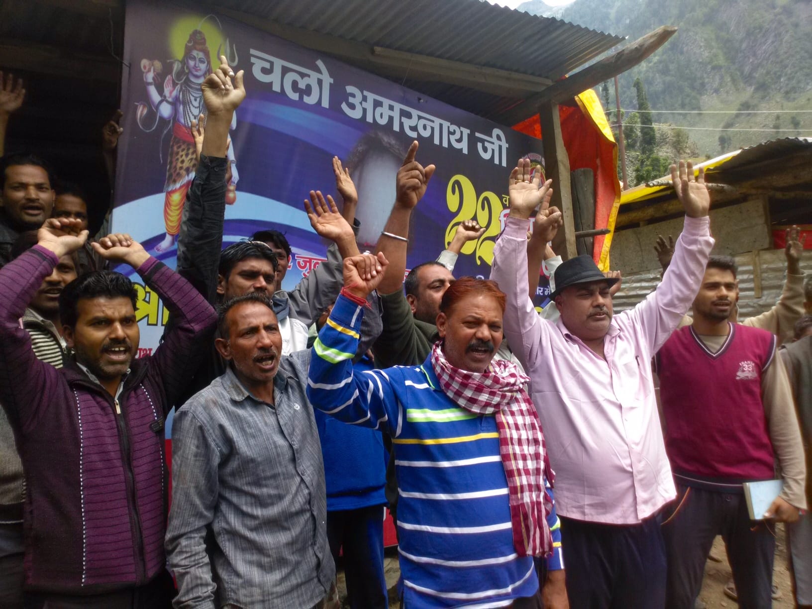In the final stage of preparations for Amarnath Yatra