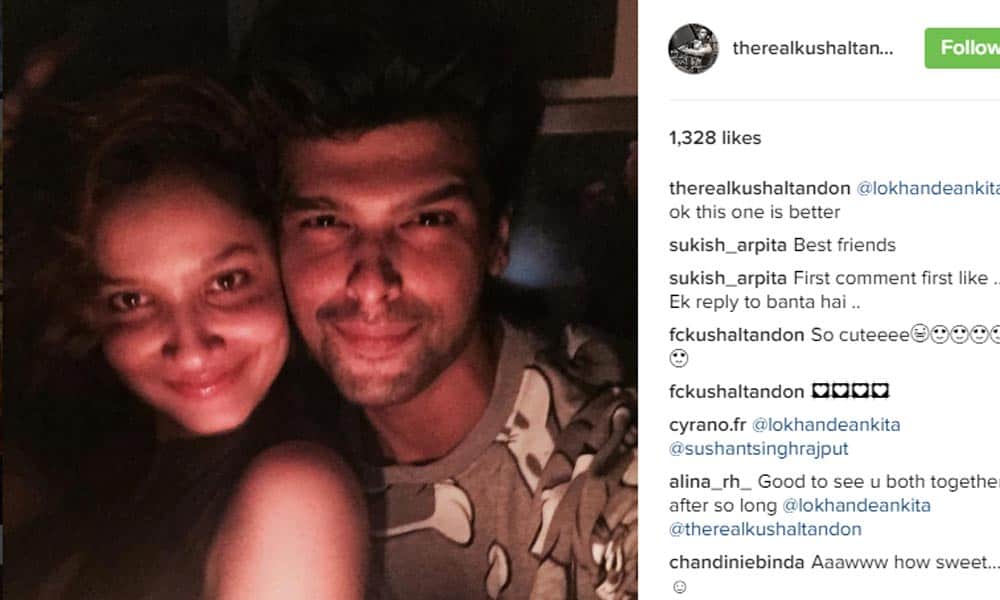 Ankita Lokhande post her pictures with Kushal Tandon