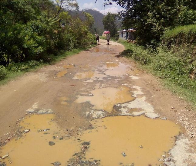 bad road
