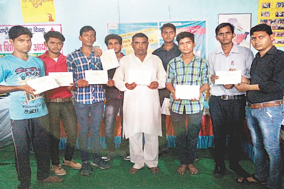 34 people donated blood became Mahadani