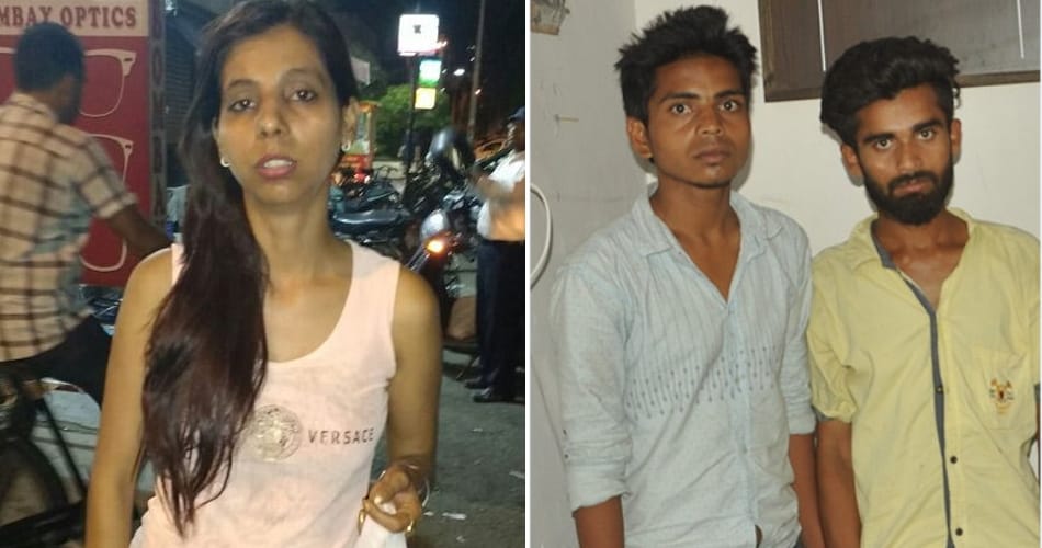 brave girl fight with mobile snatchers in market of ludhiana, public beated boys