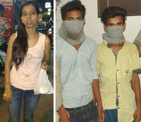 brave girl fight with mobile snatchers in market of ludhiana, public beated boys
