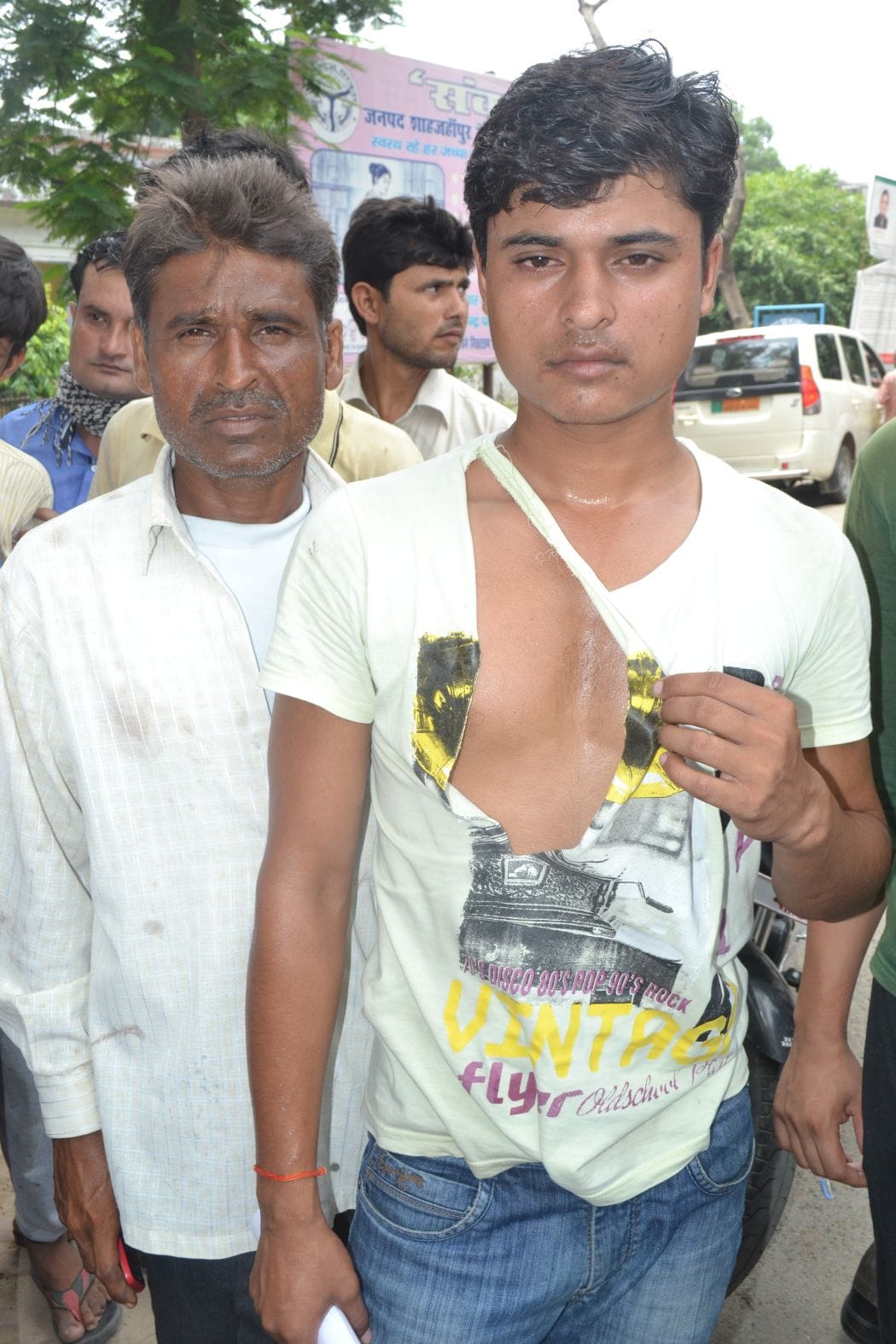 DM complaint against the MLA and his son