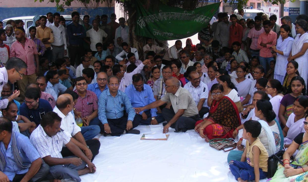 Doctors have picketed