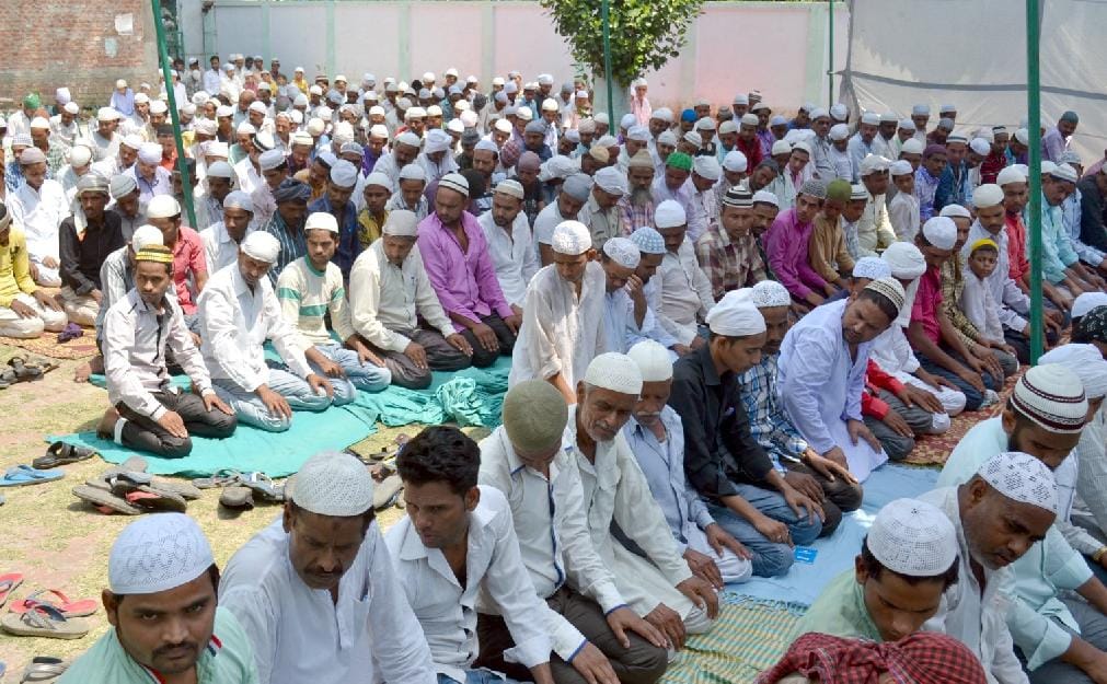 During Friday prayers sought prayers for peace