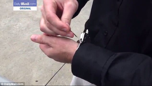 Former CIA agent reveals incredible trick that will get you out of HANDCUFFS using barrette clip