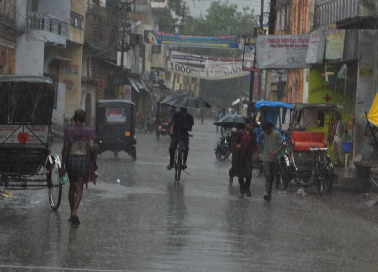 There was a spot of rain flooding relief