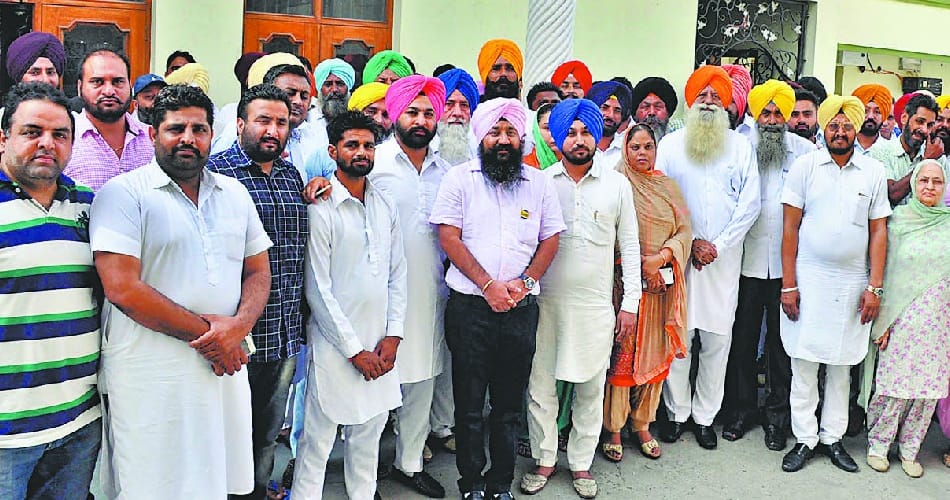  parvinder sohana, block incharge, akali dal, leader meeting, mohali