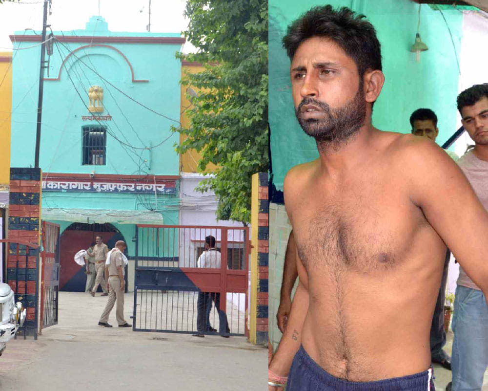 Conflict in UP 's Muzaffarnagar jail , a prisoner's death