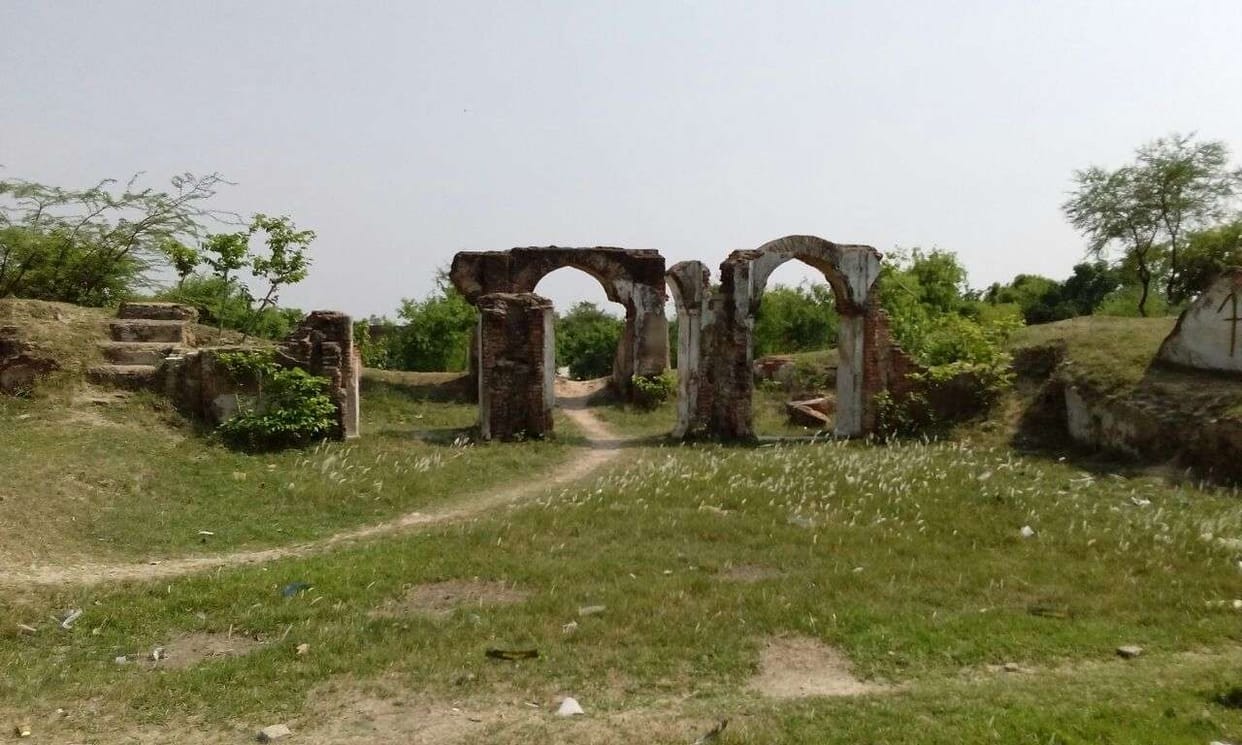 Nawab Kasim Fort desecrated