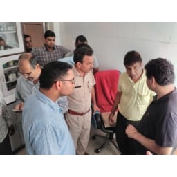 sonipat news, hindi news, medical, raid