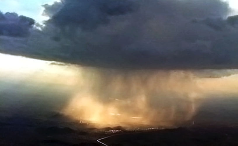 rain from plain images
