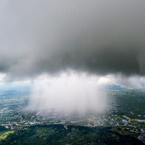 rain from plain images
