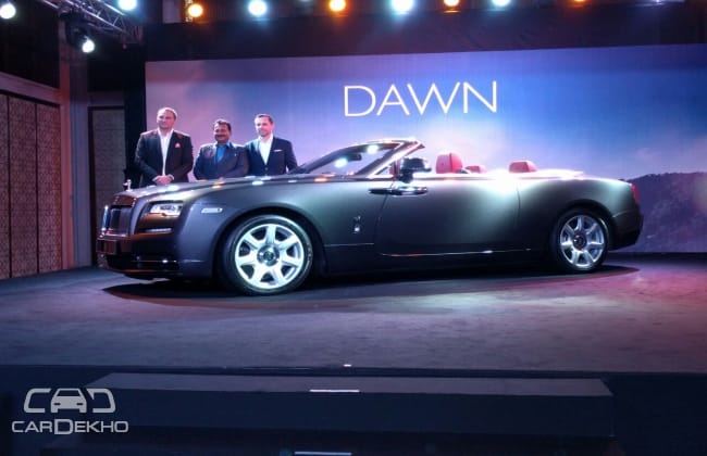 Rolls-Royce Dawn Launched At Rs 6.25 Crore
