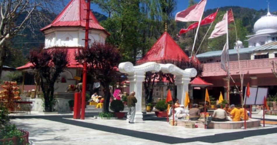 unique temple of maa durga, named naina devi temple, where guru gobind singh stayed