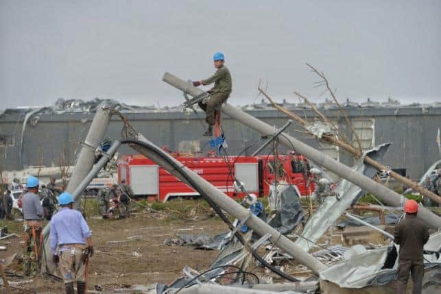 Savage storm pummels eastern China, killing 98