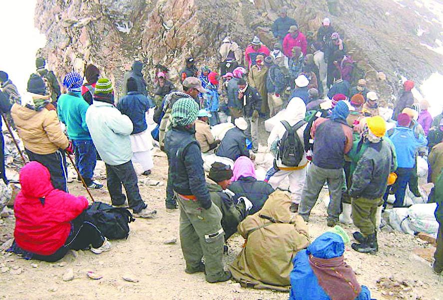 Kailash journey back from the other team three passenger