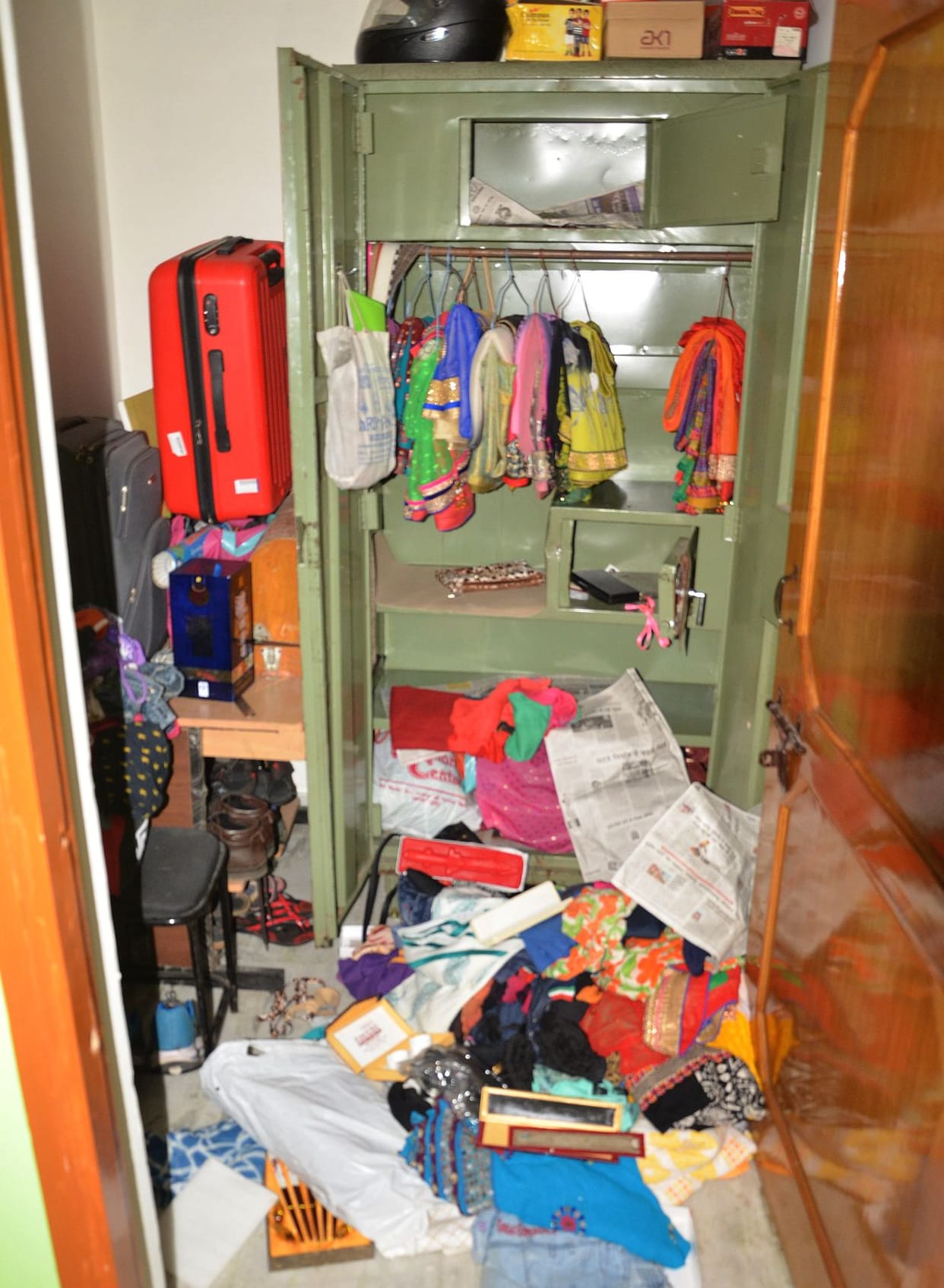 Theft of two houses.