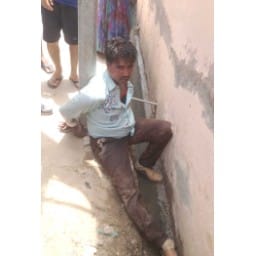 Thief, thief in hisar, arrest, beat, Hisar