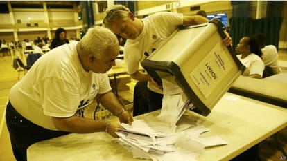 United Kingdom Referendum counting begins