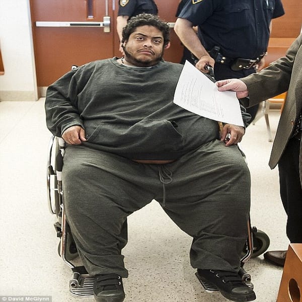Wobbles the 250kg gangster is sentenced to 15 years in jail for gun smuggling, claims he's dying 