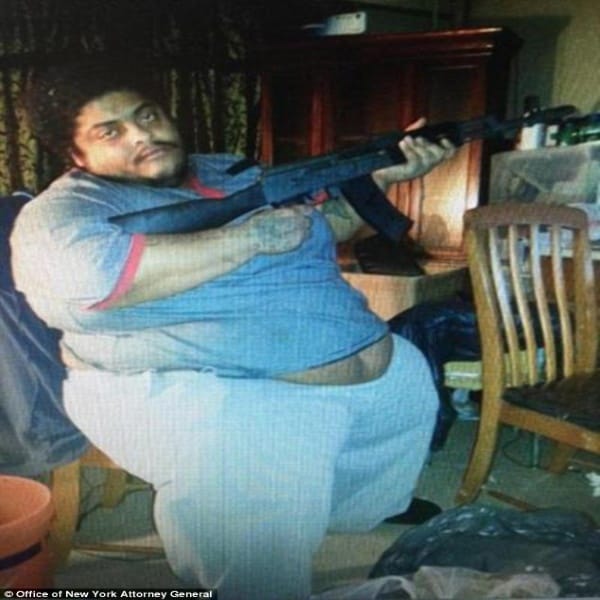 Wobbles the 250kg gangster is sentenced to 15 years in jail for gun smuggling, claims he's dying 