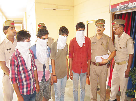 DCM four robbers arrested