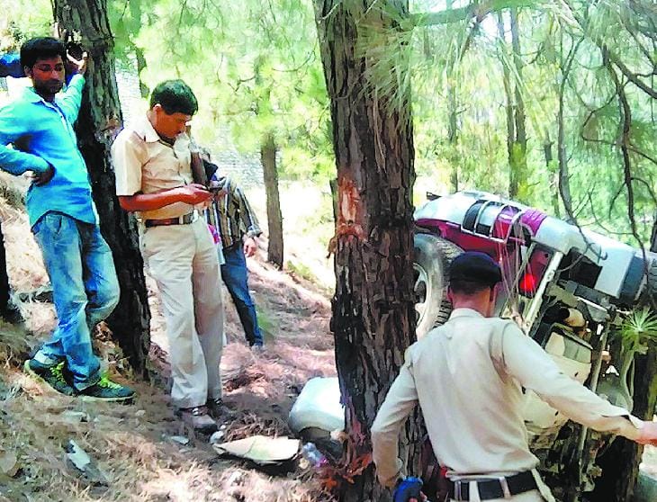 car accident, seven injured