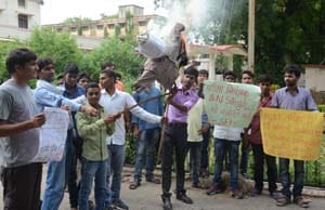Irregularities in the university entrance examination