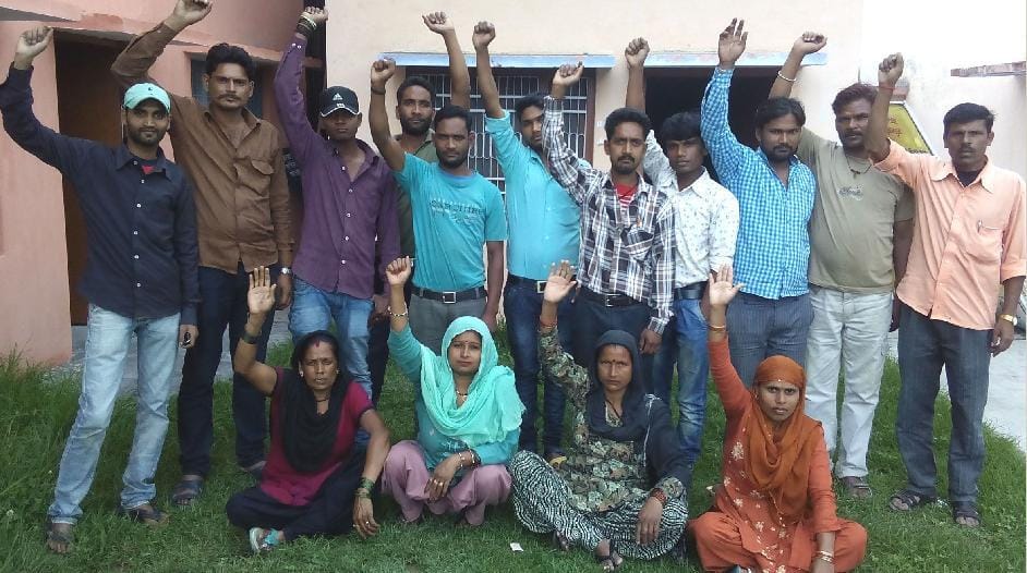 Angry over not getting salary scavengers demonstrated 
