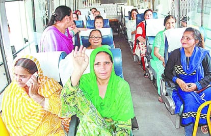 special bus service for women in jammu