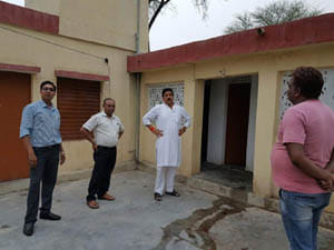 inspection by chairman lalitpur