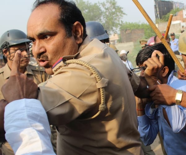 shocking statement of up police about lady police