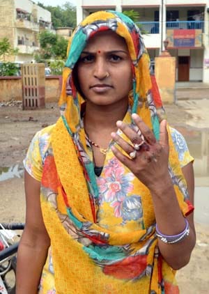 Indlpur head and firing on villagers