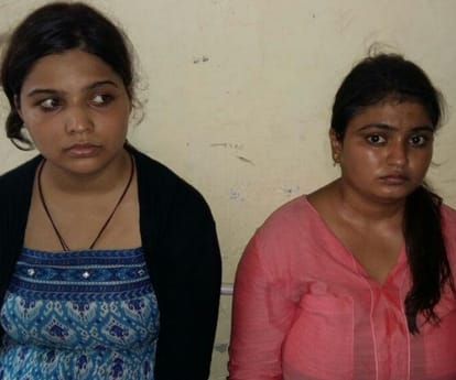 girls who did theft send to jail in lucknow.