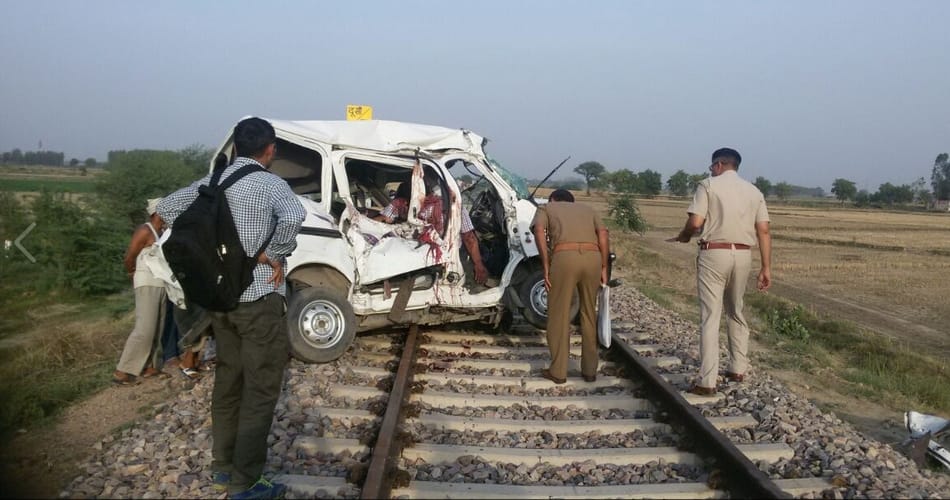 accident, train accident, trial train accident, delhi business man died in accident