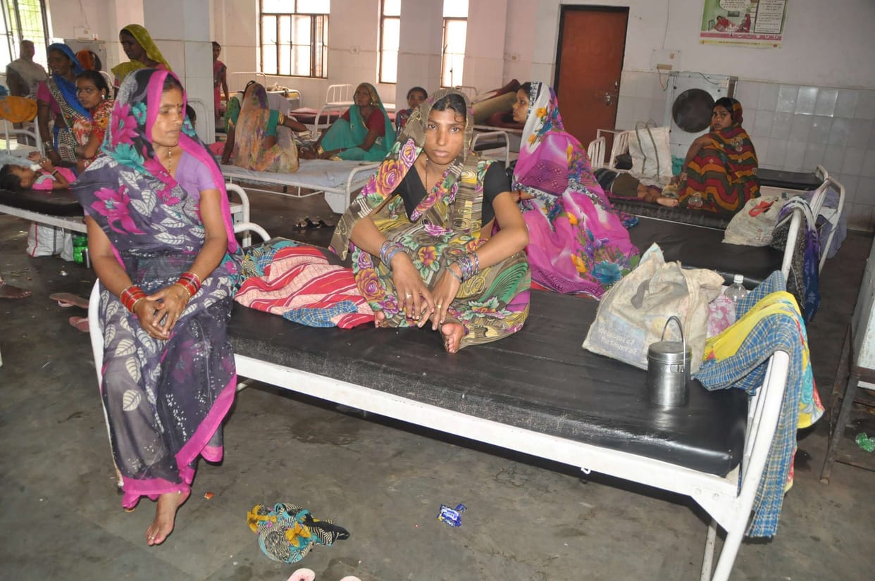 Patients getting fundraising