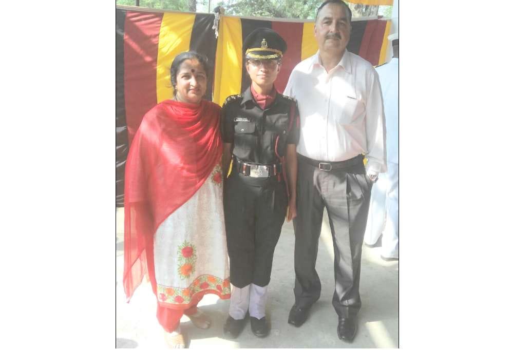 dr manisha parul verma rajkumar selected for army medical corps