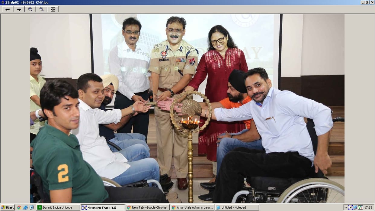 spinal cord injury, affected, Free education policy, Lovely professional university, jalandhar