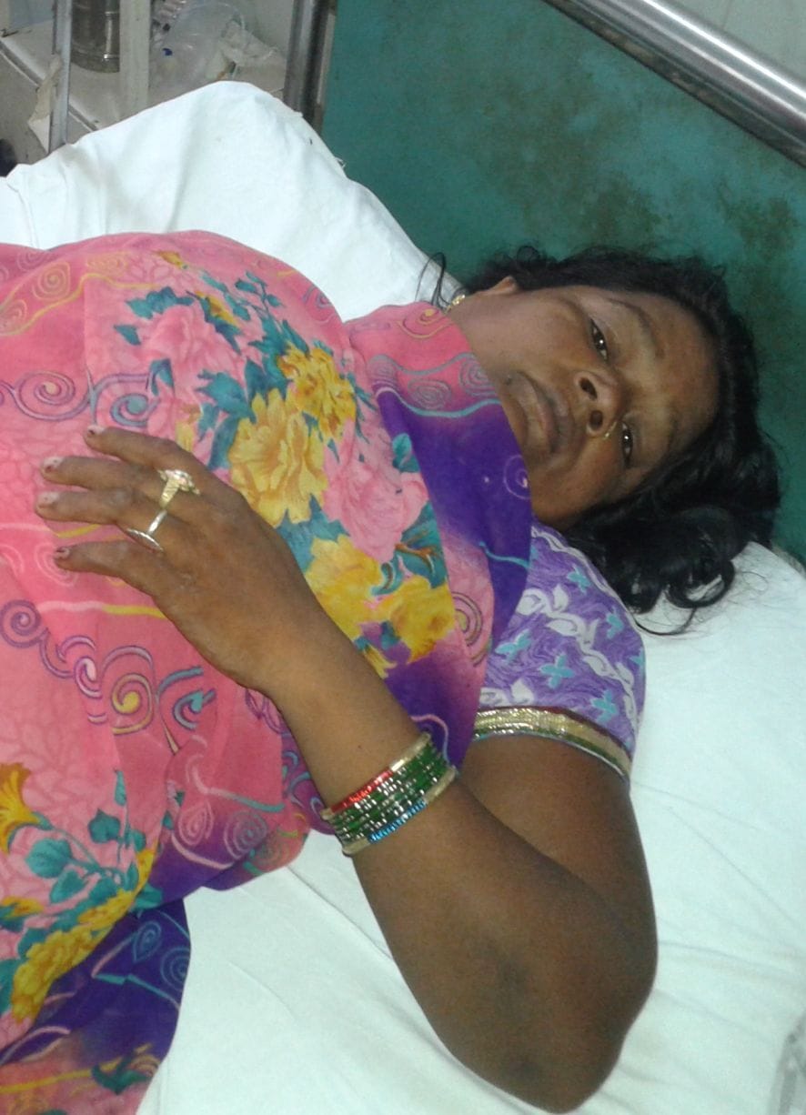 Six people injured in road accident