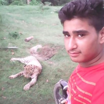 villagers killed leopard in una himachal pradesh