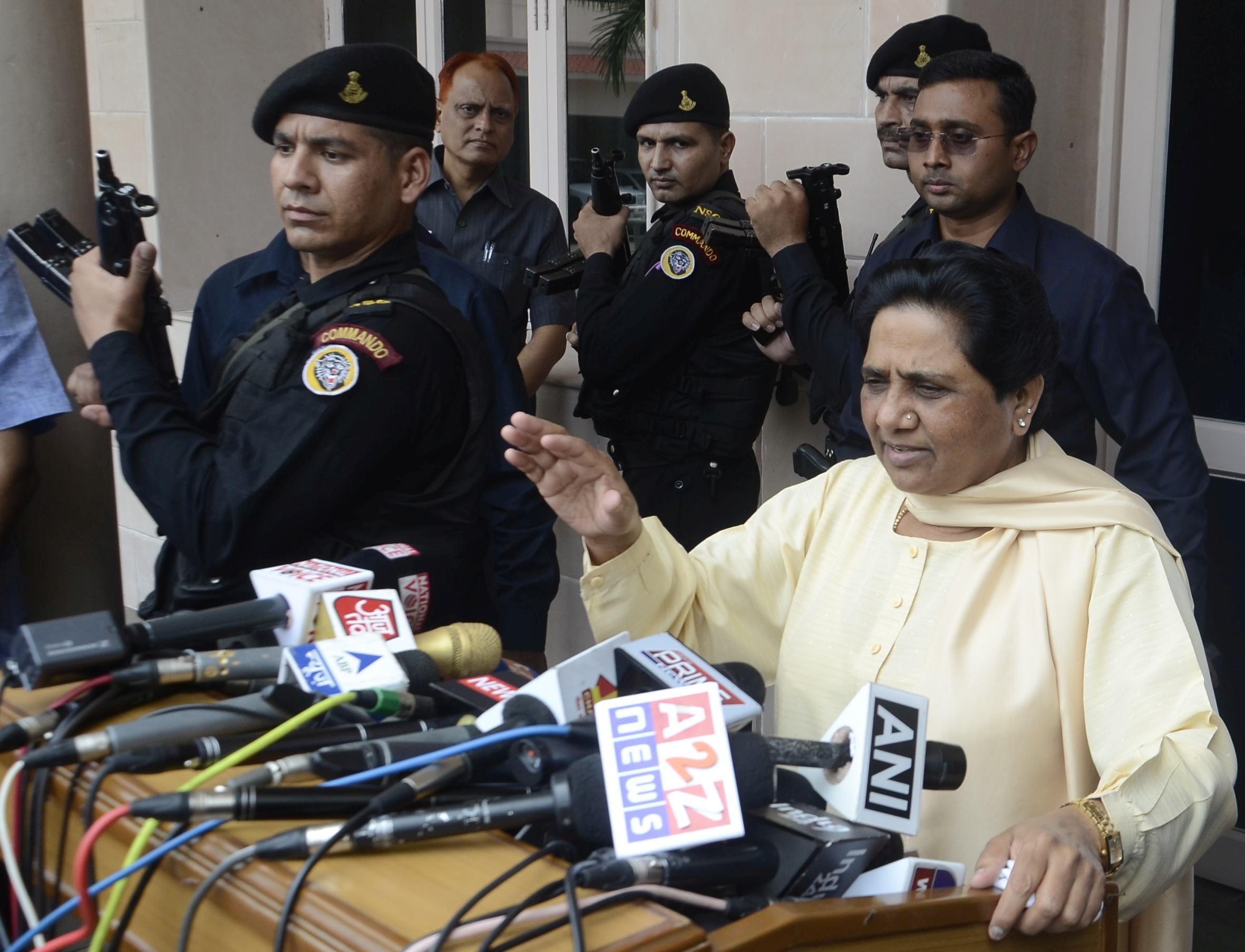  Mayawati press conference and BSP meet.