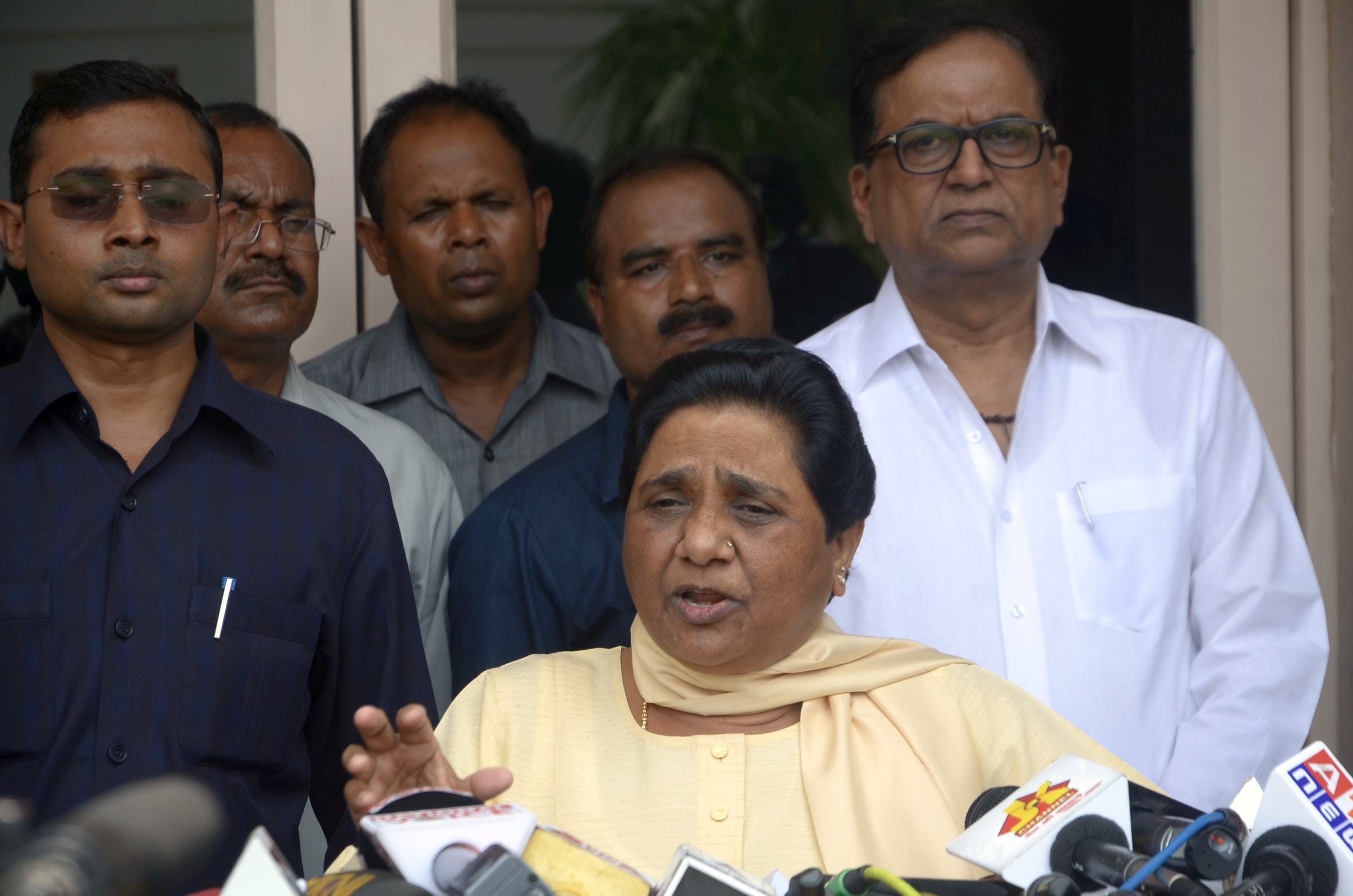  Mayawati press conference and BSP meet.