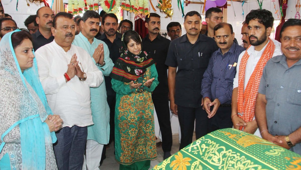 anantnag bypoll, mehbooba mufti leading