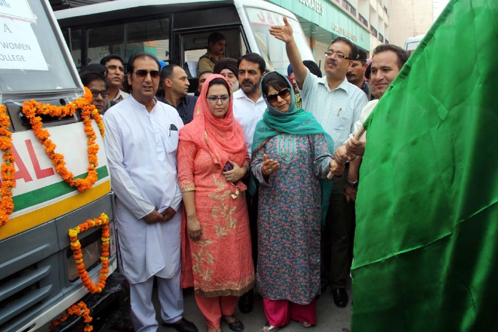special bus service for women in jammu